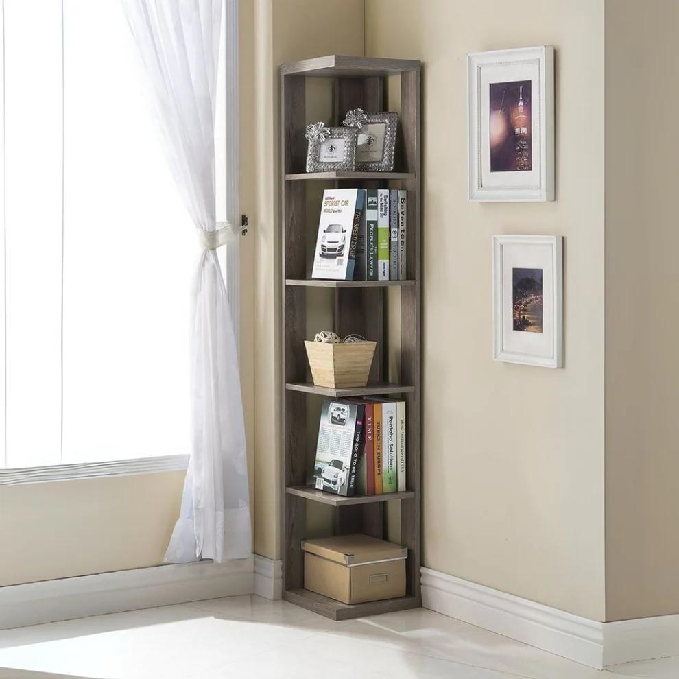 Bookshelf – Grey, 35 x 35 x 180 cm | BS3