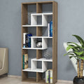 Bookshelf – Brown and White, 80 x 30 x 180 cm | BS9