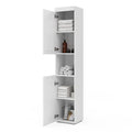 Bathroom Cabinet – White, 35 x 30 x 150 cm | BU9