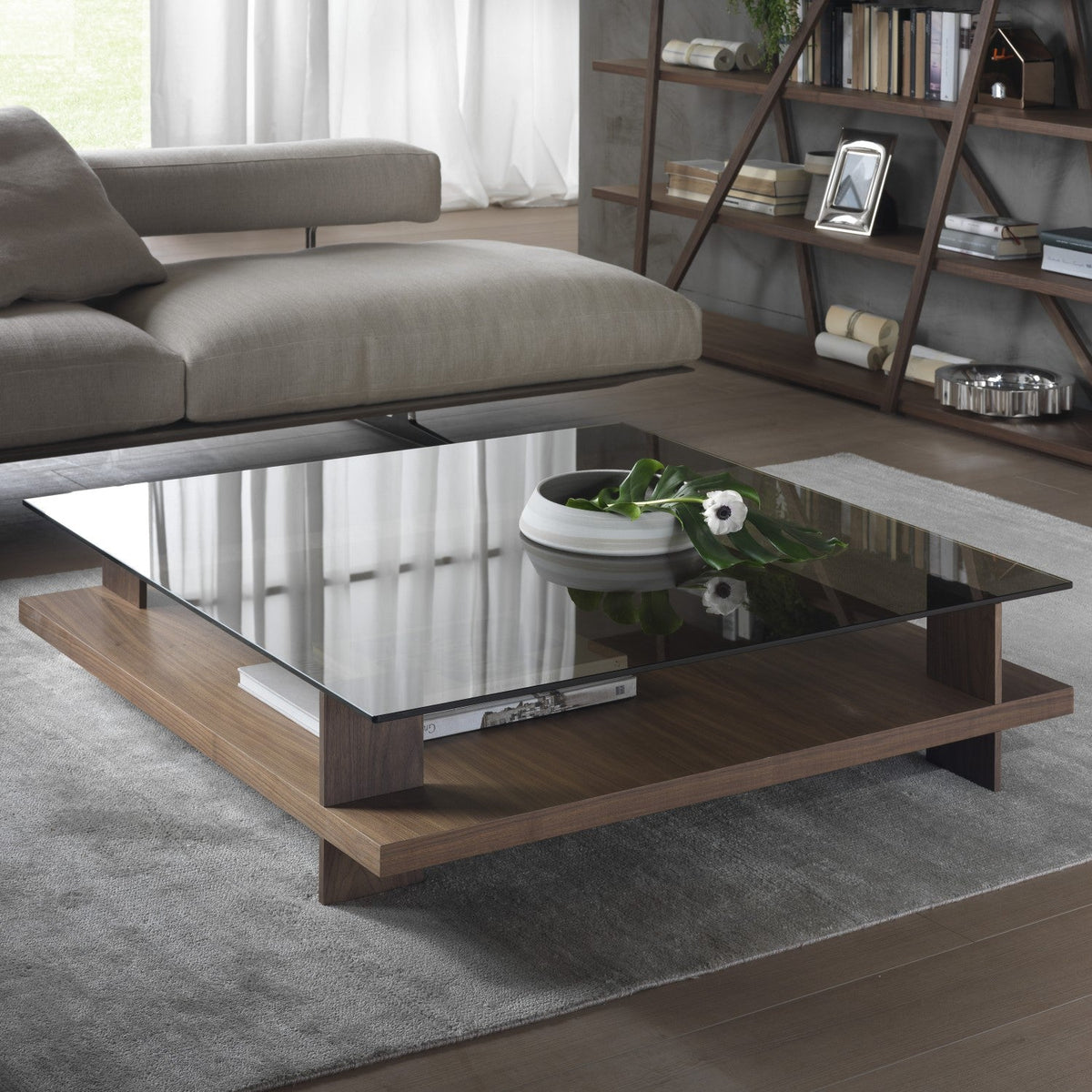 Coffee Table – Brown, 90 x 40 x 90 cm | CT17