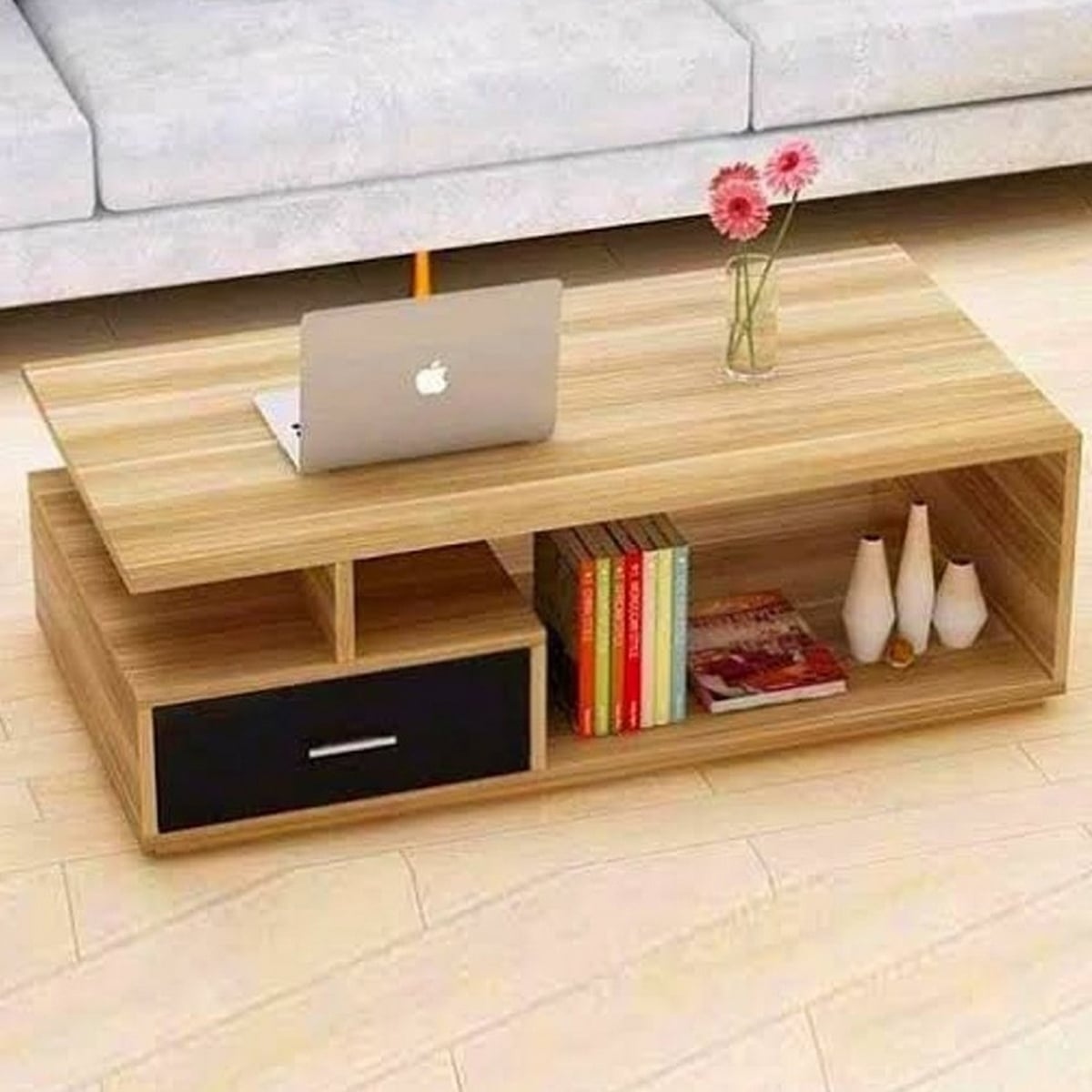 Coffee Table – Beige, 50 x 40 x 100 cm | CT2