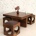 Coffee Table – Brown, 80 x 55 x 80 cm | CT47
