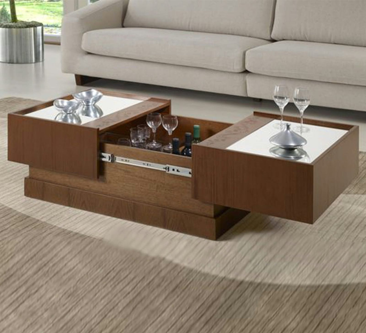 Coffee Table – Brown, 50 x 40 x 100 cm | CT5