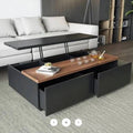 Coffee Table – Black and Brown, 70 x 40 x 100 cm | CT50