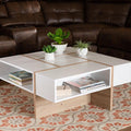 Coffee Table – White, 80 x 40 x 80 cm | CT53