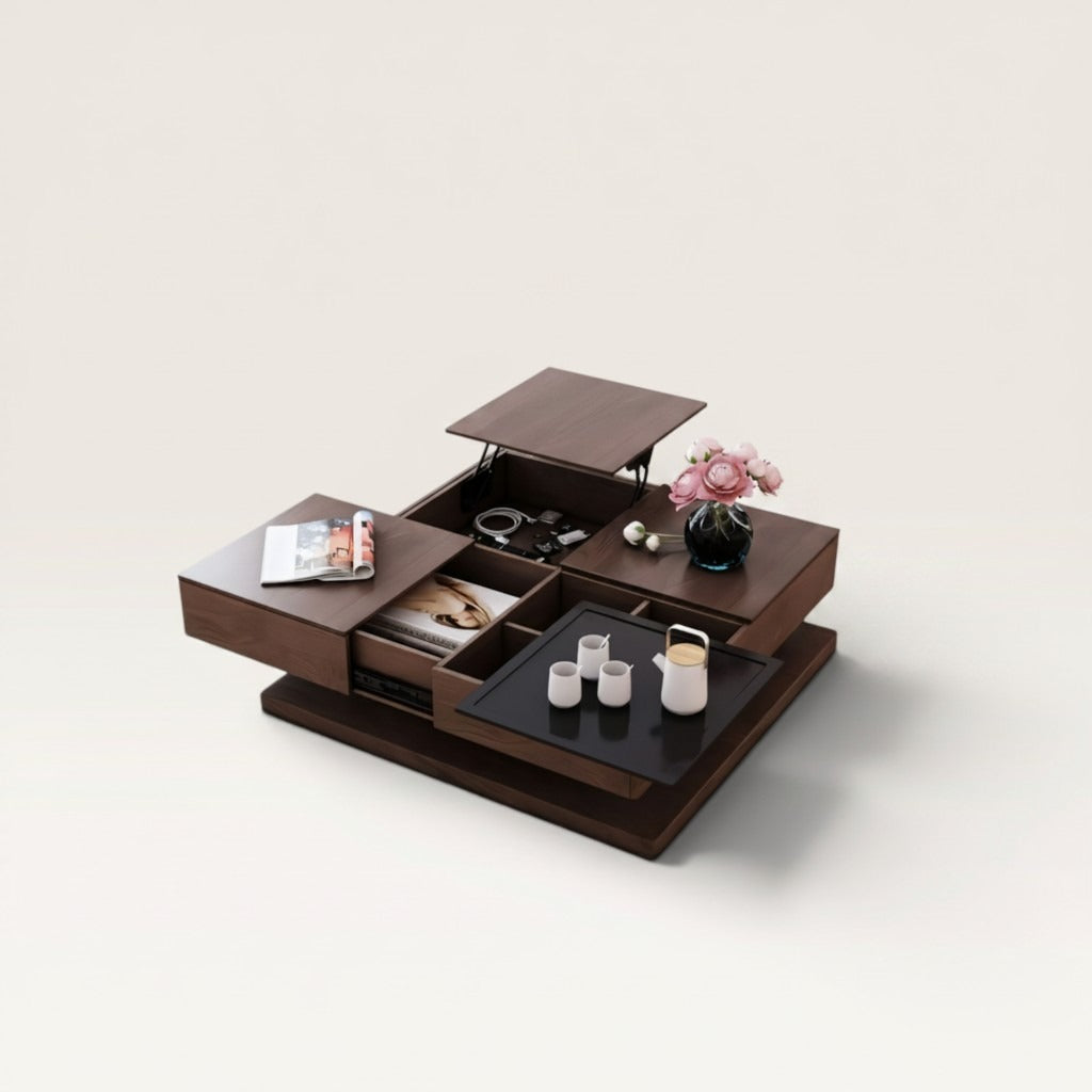 Coffee Table – Brown, 90 x 40 x 90 cm | CT64