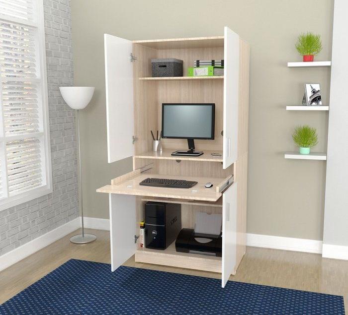 Desk – White and Beige, 150 x 50 x 80 cm | DK12