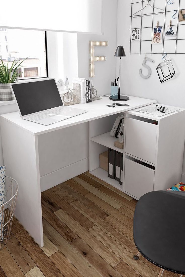 Desk – White, 75 x 80 x 100 cm | DK19