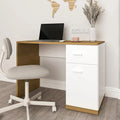 Desk – White and Brown, 80 x 50 x 100 cm | DK20