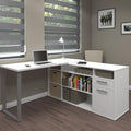 Desk – White and Grey, 120 x 80 x 120 cm | DK24