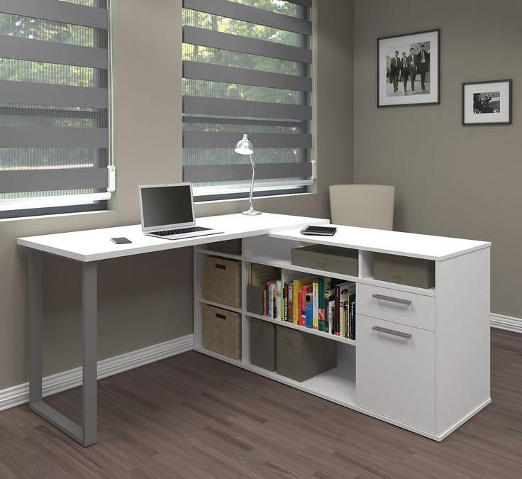 Desk – White and Grey, 120 x 80 x 120 cm | DK24