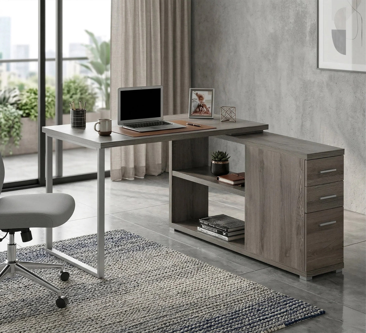 Desk – Grey, 120 x 80 x 120 cm | DK25