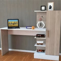 Desk – White and Beige, 140 x 80 x 140 cm | DK28