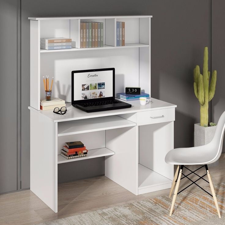 Desk – White, 160 x 50 x 120 cm | DK29