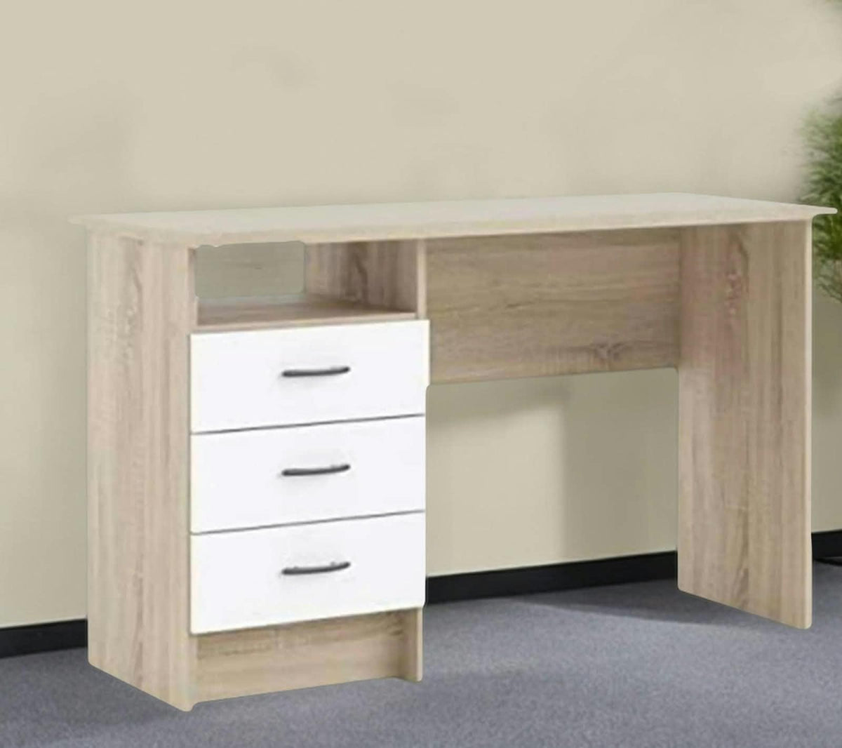 Desk – Beige and White, 75 x 50 x 120 cm | DK6