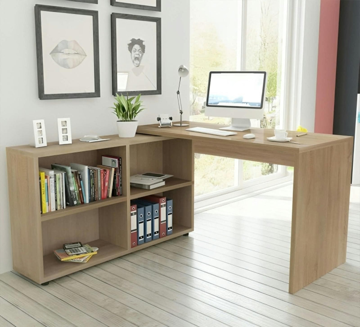 Desk – Beige, 120 x 50 x 120 cm | DK9