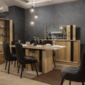 Dining Room Set – Beige and Black | DT10