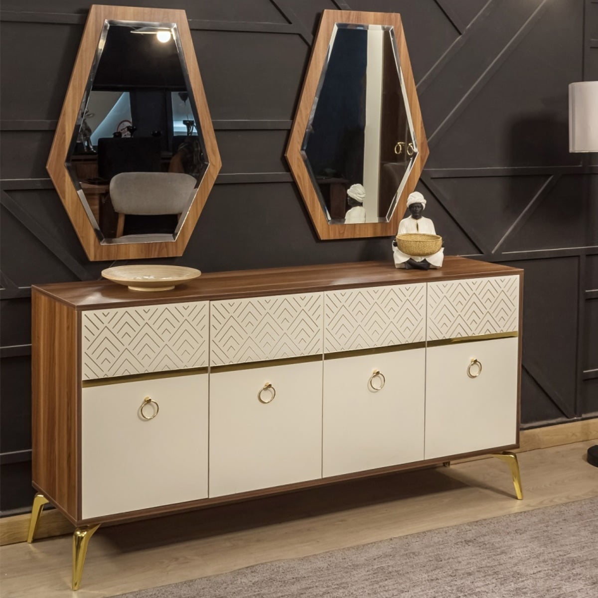Buffet – Beige and White | DT11