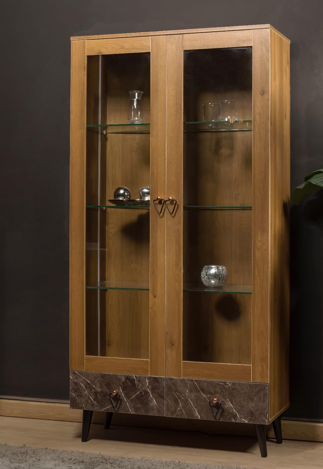 Display Cabinet – Brown | DT18