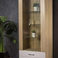Display Cabinet – Beige and White | DT22