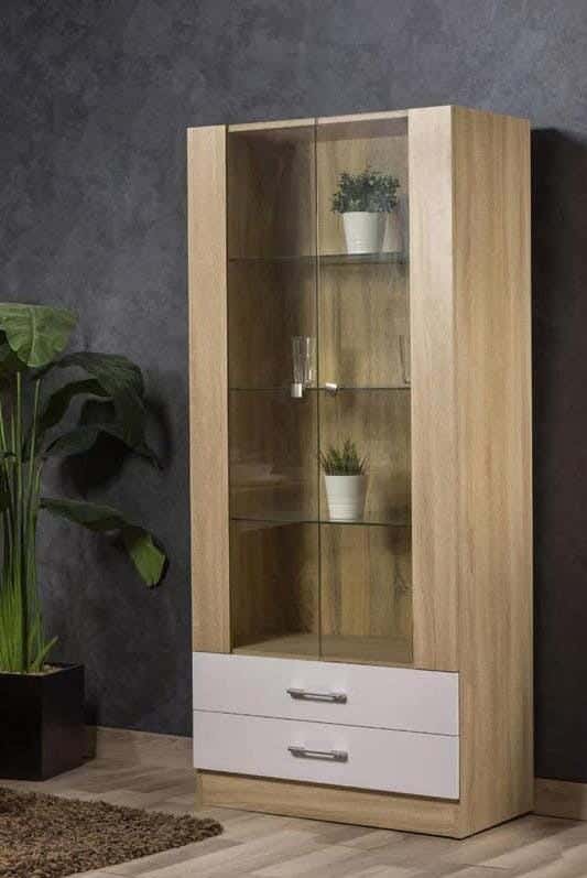 Display Cabinet – Beige and White | DT22