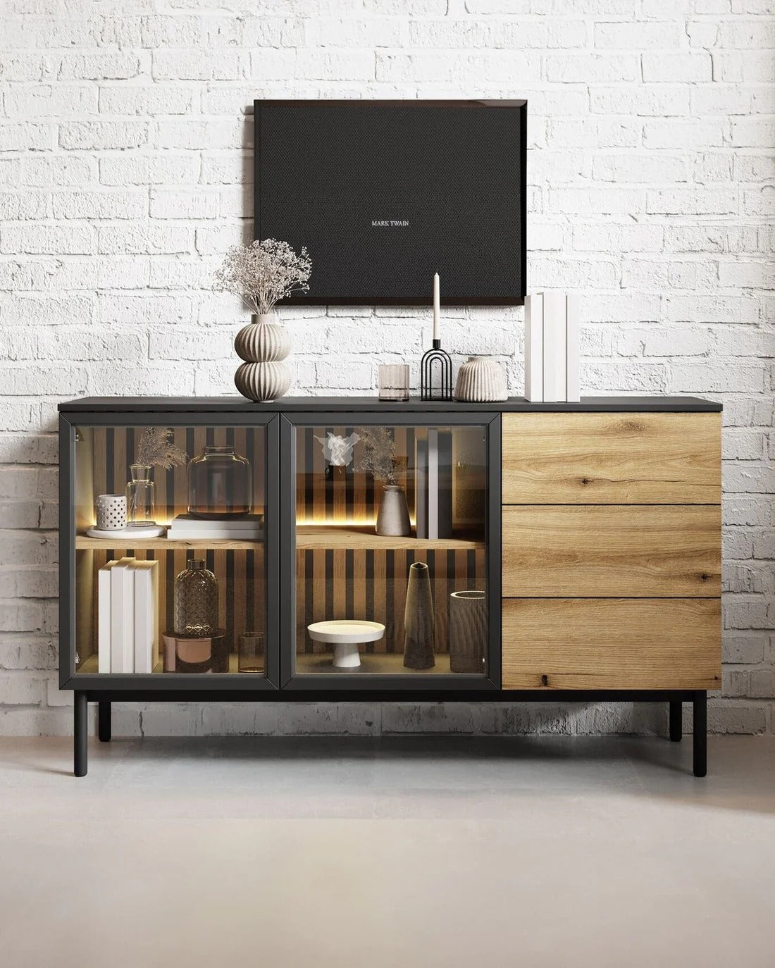 Buffet – Beige and Black | DT28