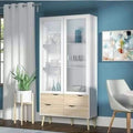 Display Cabinet – White and Black | DT9