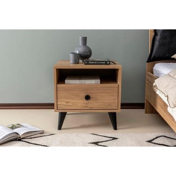 Nightstand – Brown, 40 x 40 x 40 cm | NT10