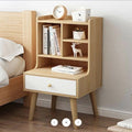 Nightstand – Beige and White, 70 x 40 x 40 cm | NT18