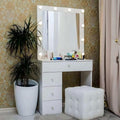 Dressing Table – White, 180 x 40 x 100 cm | RS12