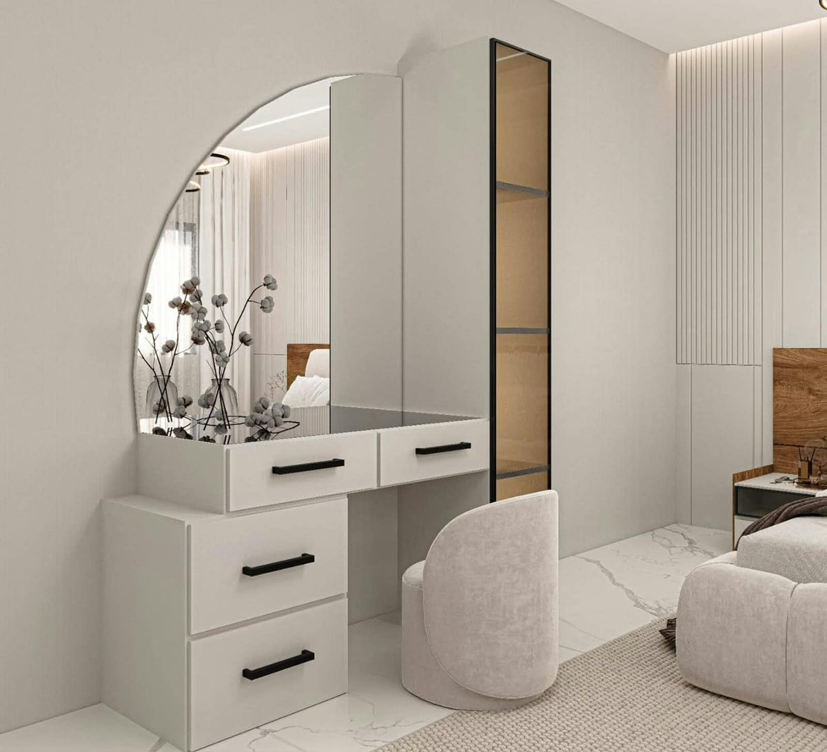 Dressing Table – White, 200 x 40 x 140 cm | RS2