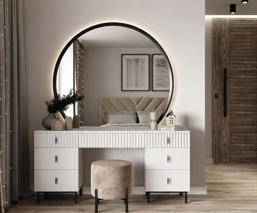 Dressing Table – White, 80 x 40 x 140 cm | RS5