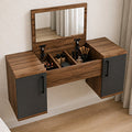 Dressing Table – Brown and Black, 50 x 40 x 120 cm | RS8