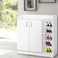 Shoe Cabinet – White, 100 x 40 x 90 cm | SU16