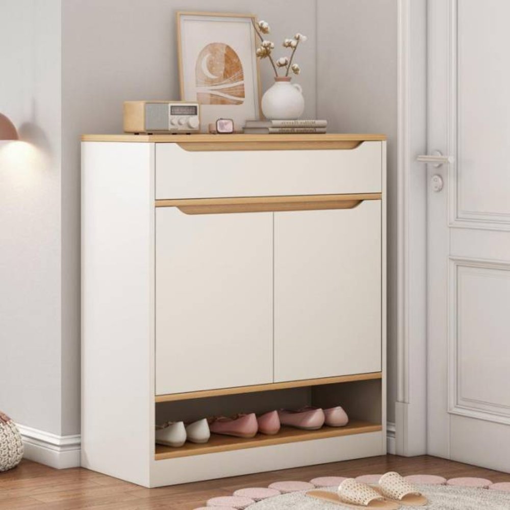Shoe Cabinet – White, 100 x 40 x 80 cm | SU25