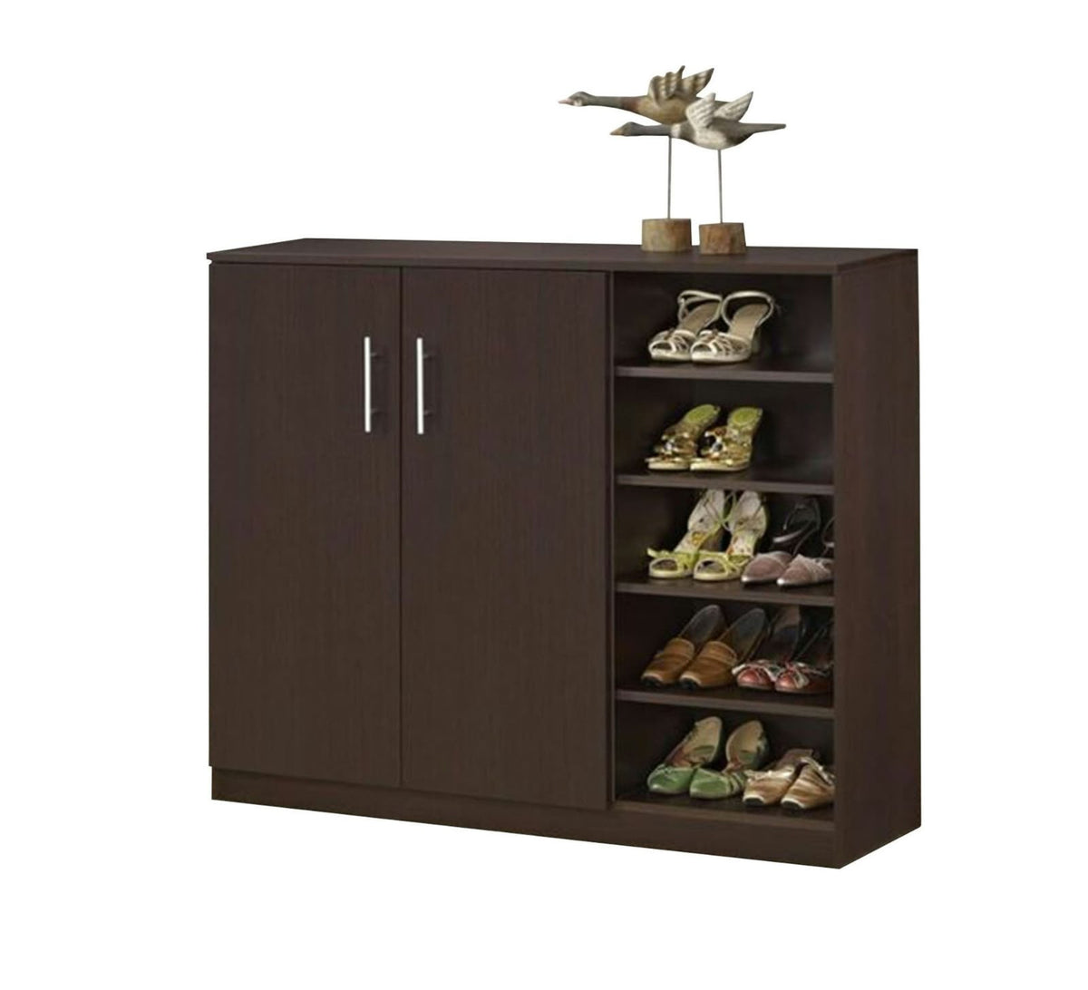 Shoe Cabinet – Brown, 100 x 40 x 120 cm | SU26
