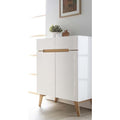 Shoe Cabinet – White, 110 x 40 x 80 cm | SU30