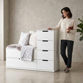 Shoe Cabinet – White, 80 x 40 x 120 cm | SU49