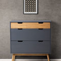 Shoe Cabinet – Navy and Brown, 80 x 40 x 80 cm | SU52