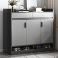 Shoe Cabinet – Grey, 110 x 40 x 120 cm | SU54