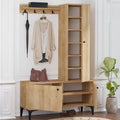 Shoe Cabinet – Beige, 180 x 40 x 100 cm | SU55
