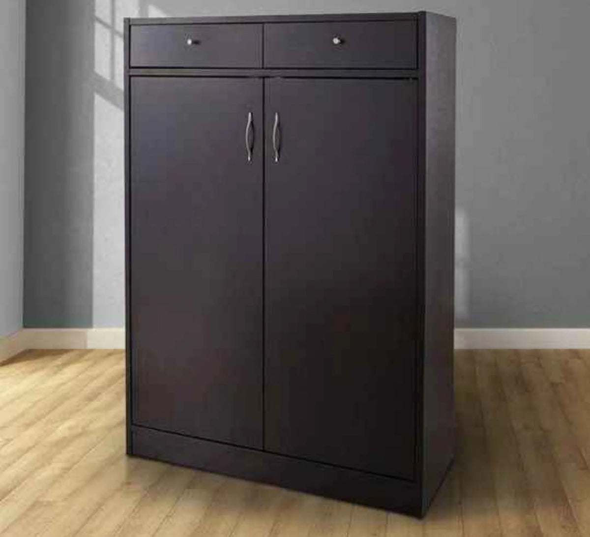 Shoe Cabinet – Black, 120 x 40 x 80 cm | SU65