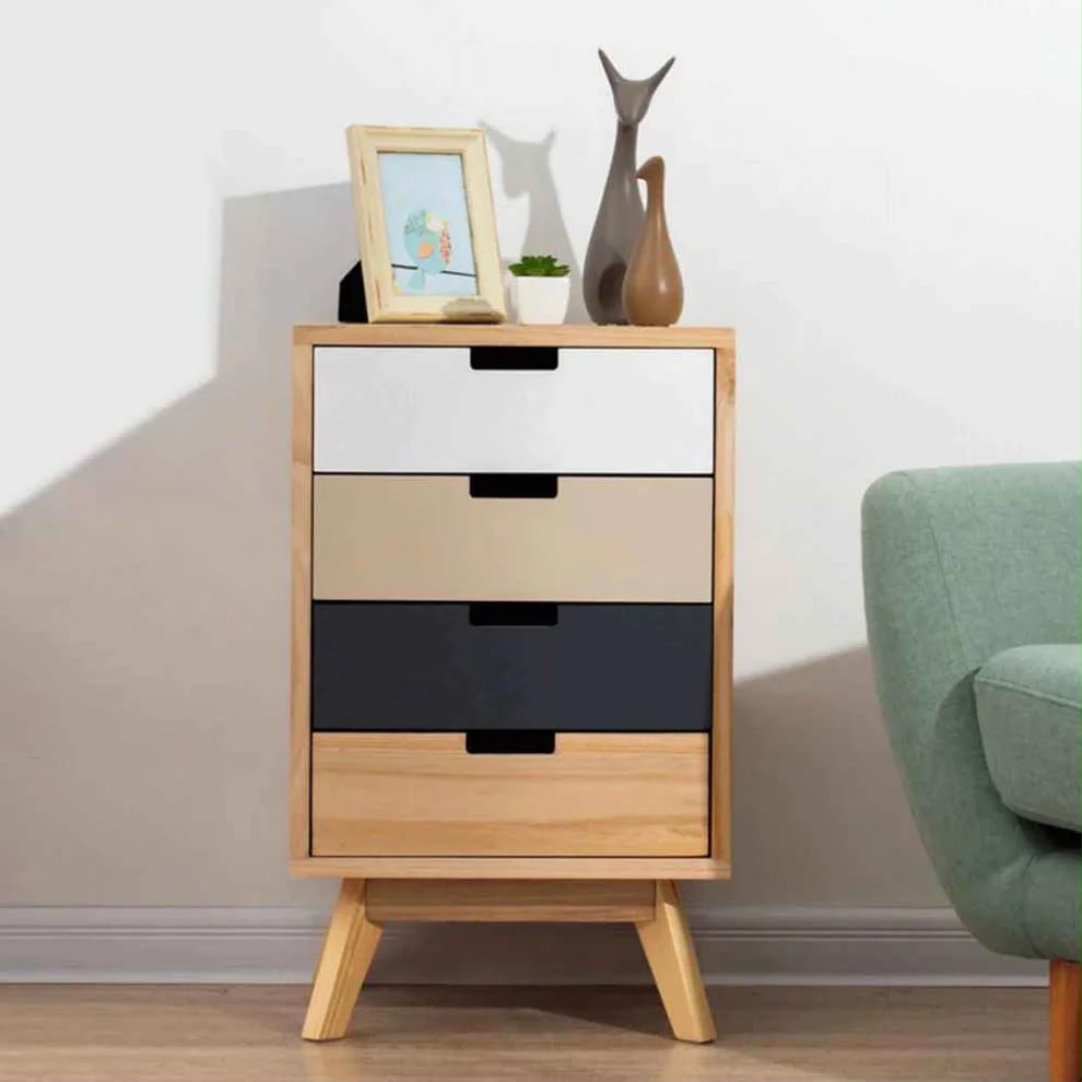 Shoe Cabinet – Multicolor, 90 x 40 x 40 cm | SU69