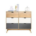 Shoe Cabinet – Multicolor, 100 x 40 x 80 cm | SU8