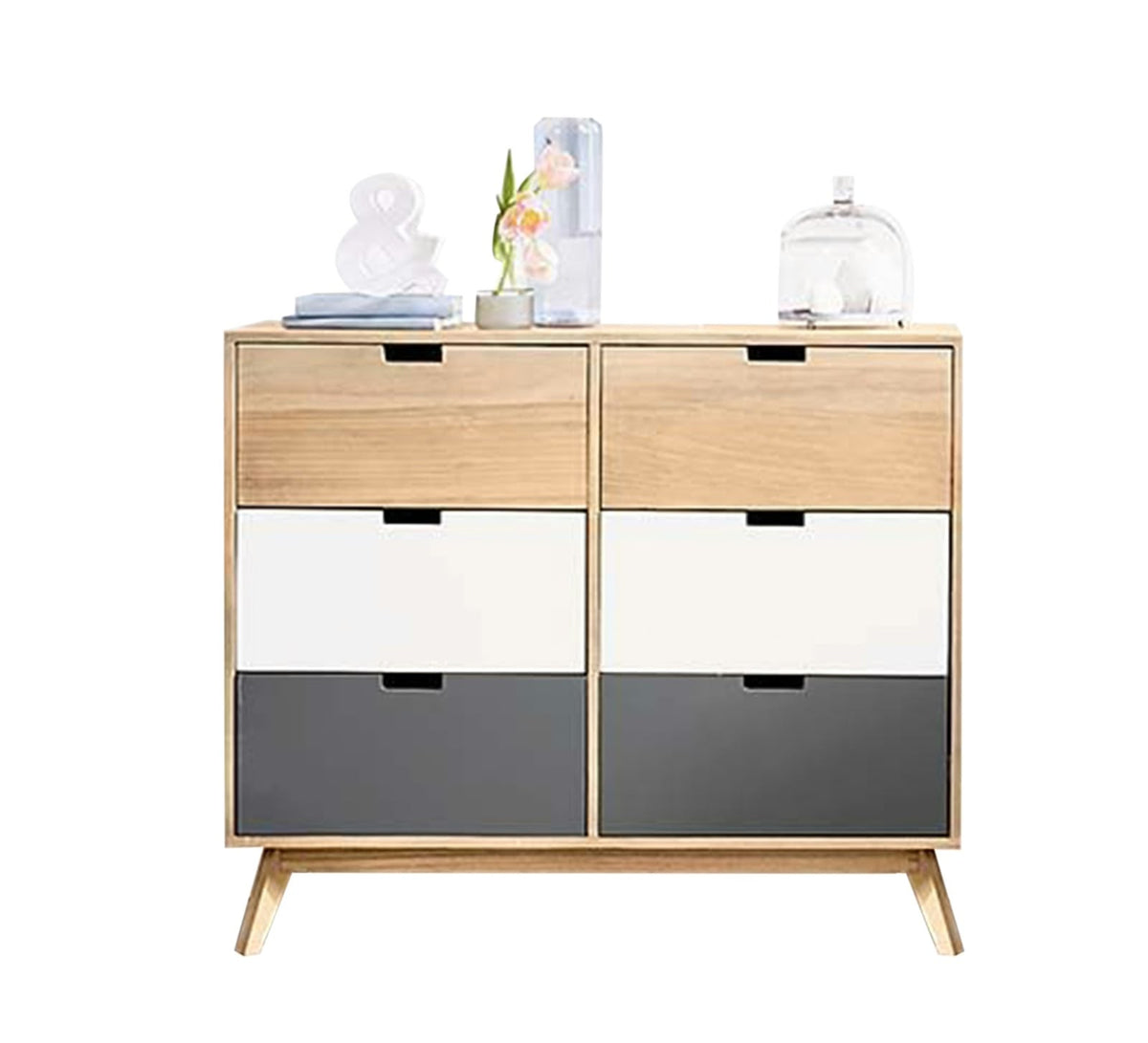 Shoe Cabinet – Multicolor, 100 x 40 x 80 cm | SU8