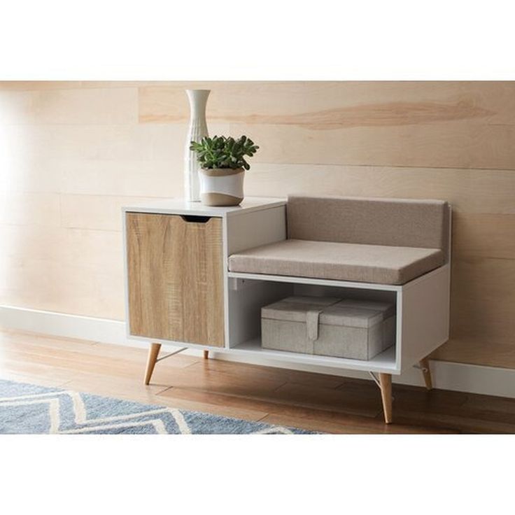 Shoe Cabinet – White and Brown, 70 x 40 x 100 cm | SU80