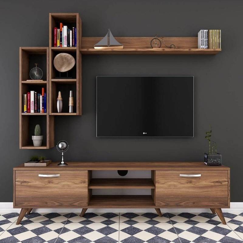 Living Room Table Set – Brown | TS20