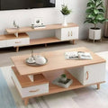 Living Room Table Set – Beige and White | TS21