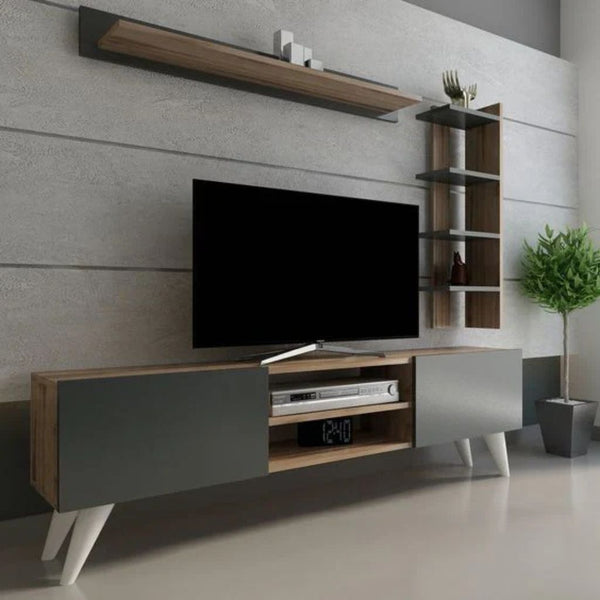 Living Room Table Set – Black and Brown | TS24
