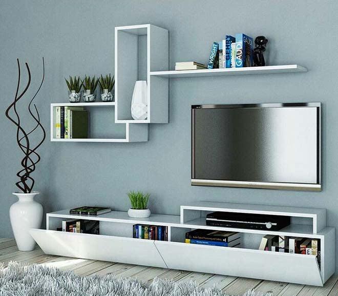 Living Room Table Set – White | TS3